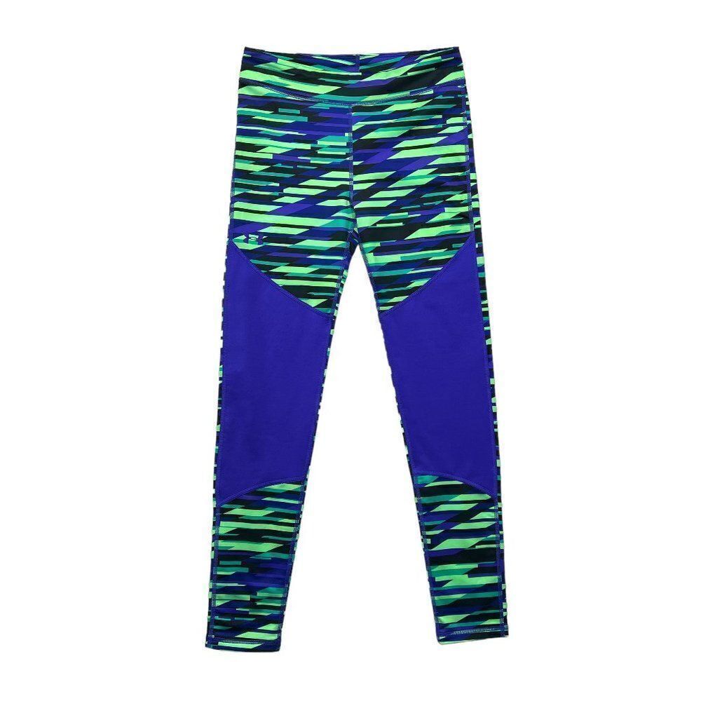 Under Armour Leggings‎ Girl's Size Large ColdGear Athletic Fleece Lined Tights